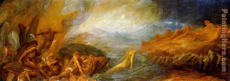 Creation painting - George Frederick Watts Creation art painting